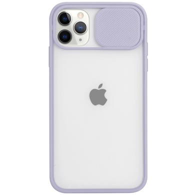 Чехол Camshield mate TPU со шторкой для камеры для Apple iPhone 11 Pro (5.8") Сиреневый
