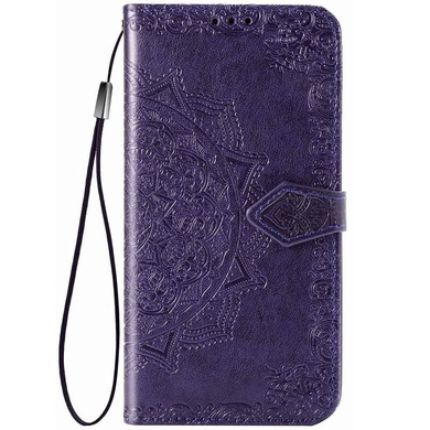 Шкіряний чохол (книжка) Art Case з візитницею для Samsung Galaxy A11 / M11, Фіолетовий