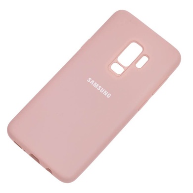 Чохол Silicone Cover Full Protective (AA) для Samsung Galaxy S9+, Рожевий / Pink Sand
