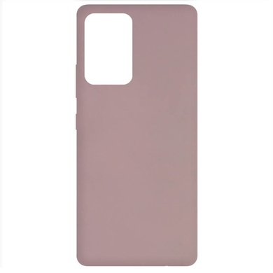 Чохол Silicone Cover Full without Logo (A) для Samsung Galaxy A52 4G / A52 5G / A52s, Рожевий / Pink Sand