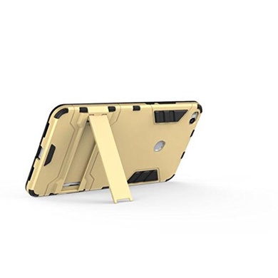 Ударопрочный чехол-подставка Transformer для Xiaomi Mi Max 2 с мощной защитой корпуса Золотой / Champagne Gold