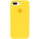 Чохол Silicone Case Full Protective (AA) для Apple iPhone 7 plus / 8 plus (5.5 "), Желтый / Canary Yellow