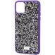 TPU чохол Bling World Rock Diamond для Apple iPhone 14 Plus (6.7"), Фіолетовий