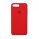 Чехол Silicone case (AAA) для Apple iPhone 7 plus / 8 plus (5.5"), Красный / Red