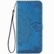 Кожаный чехол (книжка) Art Case с визитницей для Oppo A31 Синий