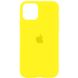 Чехол Silicone Case Full Protective (AA) для Apple iPhone 11 (6.1") Желтый / Neon Yellow