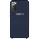Чохол Silicone Cover (AAA) для Samsung Galaxy Note 20, Синий / Midnight Blue