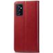 Кожаный чехол книжка GETMAN Gallant (PU) для Samsung Galaxy A15 4G/5G Красный