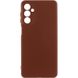 Чехол Silicone Cover Lakshmi Full Camera (AA) для Samsung Galaxy M35 5G Коричневый / Brown