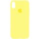 Чохол Silicone Case Full Protective (AA) для Apple iPhone XR (6.1 "), Желтый / Pollen