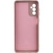 Чохол Silicone Cover Lakshmi Full Camera (A) для Samsung Galaxy A55, Рожевий / Pink Sand