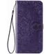 Кожаный чехол (книжка) Art Case с визитницей для Samsung Galaxy A11 / M11 Фиолетовый