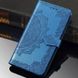 Шкіряний чохол (книжка) Art Case з візитницею для Oppo A31, Синий