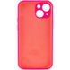 Чохол Silicone Case Full Camera Protective (AA) для Apple iPhone 14 Plus (6.7"), Розовый / Barbie pink