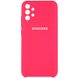 Чохол Silicone Cover Full Camera (AAA) для Samsung Galaxy A52 4G / A52 5G / A52s, Розовый / Shiny pink
