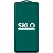 Захисне скло SKLO 5D (тех.пак) для Samsung Galaxy S23, Черный / Белая подложка