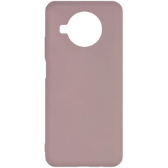 Чохол Silicone Cover Full without Logo (A) для Xiaomi Mi 10T Lite / Redmi Note 9 Pro 5G, Рожевий / Pink Sand