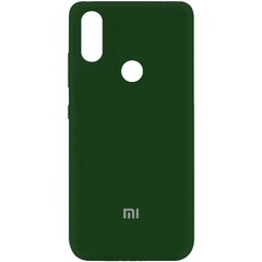 Чехол Silicone Cover My Color Full Protective (A) для Xiaomi Redmi Note 5 Pro/Note 5 (Dual Camera) Зеленый / Dark green