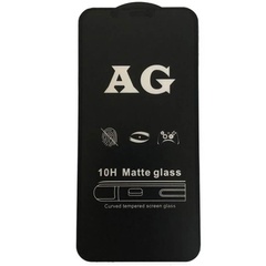 Захисне скло 2.5D CP+ (full glue) Matte для Apple iPhone 11/XR (6.1"), Чорний