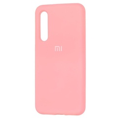 Чехол Silicone Cover Full Protective (AA) для Xiaomi Mi 9, Розовый / Pink