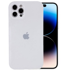 Чохол Silicone Case Full Camera Protective (AA) для Apple iPhone 14 Pro Max (6.7"), Білий / White