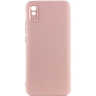 Чехол Silicone Cover Lakshmi Full Camera (A) для Xiaomi Redmi 9A Розовый / Pink Sand