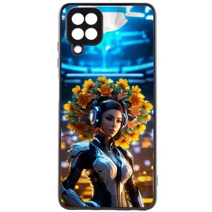 TPU+PC чохол Prisma Ladies для Samsung Galaxy A12 / M12, Cyberpunk