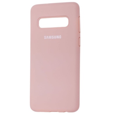 Чохол Silicone Cover Full Protective (AA) для Samsung Galaxy S10e, Рожевий / Pink Sand