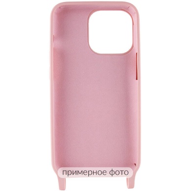 Чохол Cord case Ukrainian style з довгим кольоровим ремінцем для Samsung Galaxy A32 4G, Рожевий / Pink Sand