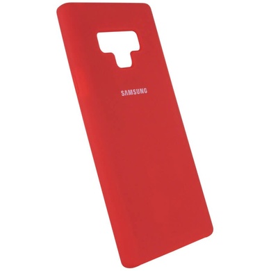 Чехол Silicone Cover (AA) для Samsung Galaxy Note 9, Красный / Red
