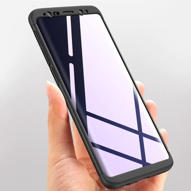Пластиковая накладка GKK LikGus 360 градусов (opp) для Samsung Galaxy S9+ Черный