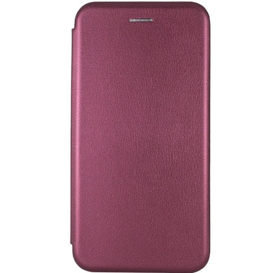 Шкіряний чохол (книжка) Classy для Samsung Galaxy A12, Бордовый