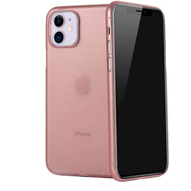 PP накладка LikGus Ultrathin 0,3 mm для Apple iPhone 11 (6.1"), Розовый