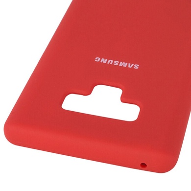 Чехол Silicone Cover (AA) для Samsung Galaxy Note 9, Красный / Red
