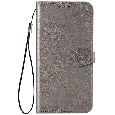 Кожаный чехол (книжка) Art Case с визитницей для Samsung Galaxy A72 4G / A72 5G Серый