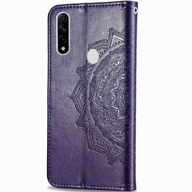 Кожаный чехол (книжка) Art Case с визитницей для Oppo A31 Фиолетовый
