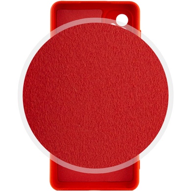 Чохол Silicone Cover Lakshmi Full Camera (AA) для Samsung Galaxy M35 5G, Червоний / Red