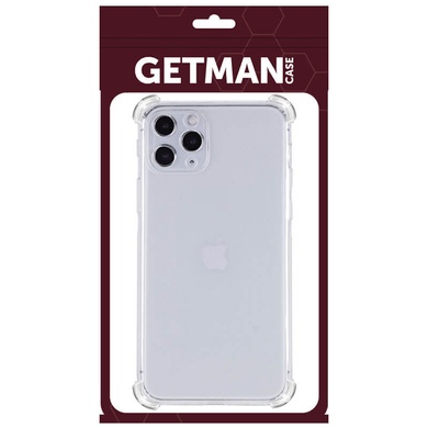 TPU чехол GETMAN Ease logo усиленные углы для Apple iPhone 11 Pro (5.8") Бесцветный (прозрачный)
