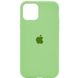 Чохол Silicone Case Full Protective (AA) для Apple iPhone 11 (6.1"), М'ятний / Mint