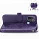 Кожаный чехол (книжка) Art Case с визитницей для Oppo A53 / A32 / A33 Фиолетовый
