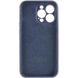 Чохол Silicone Case Full Camera Protective (AA) для Apple iPhone 13 Pro Max (6.7 "), Темно-Синий / Midnight Blue