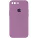 Чохол Silicone Case Square Full Camera Protective (AA) для Apple iPhone 7 plus / 8 plus (5.5 "), Лиловый / Lilac Pride