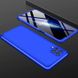 Пластиковая накладка GKK LikGus 360 градусов (opp) для Samsung Galaxy M62 Синий