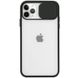 Чохол Camshield mate TPU зі шторкою для камери для Apple iPhone 11 Pro (5.8"), Чорний