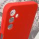 Чохол Silicone Cover Lakshmi Full Camera (AA) для Samsung Galaxy M35 5G, Червоний / Red