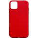 Силиконовый чехол Candy для Apple iPhone 11 Pro (5.8") Красный