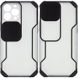 Чехол Camshield matte Ease TPU со шторкой для Apple iPhone 13 Pro Max (6.7") Черный