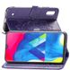Кожаный чехол (книжка) Art Case с визитницей для Samsung Galaxy M10 Фиолетовый