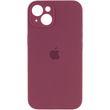 Чохол Silicone Case Full Camera Protective (AA) для Apple iPhone 14 Plus (6.7"), Бордовый / Plum