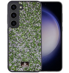 TPU чохол Bling World Rock Diamond для Samsung Galaxy S23, Зеленый